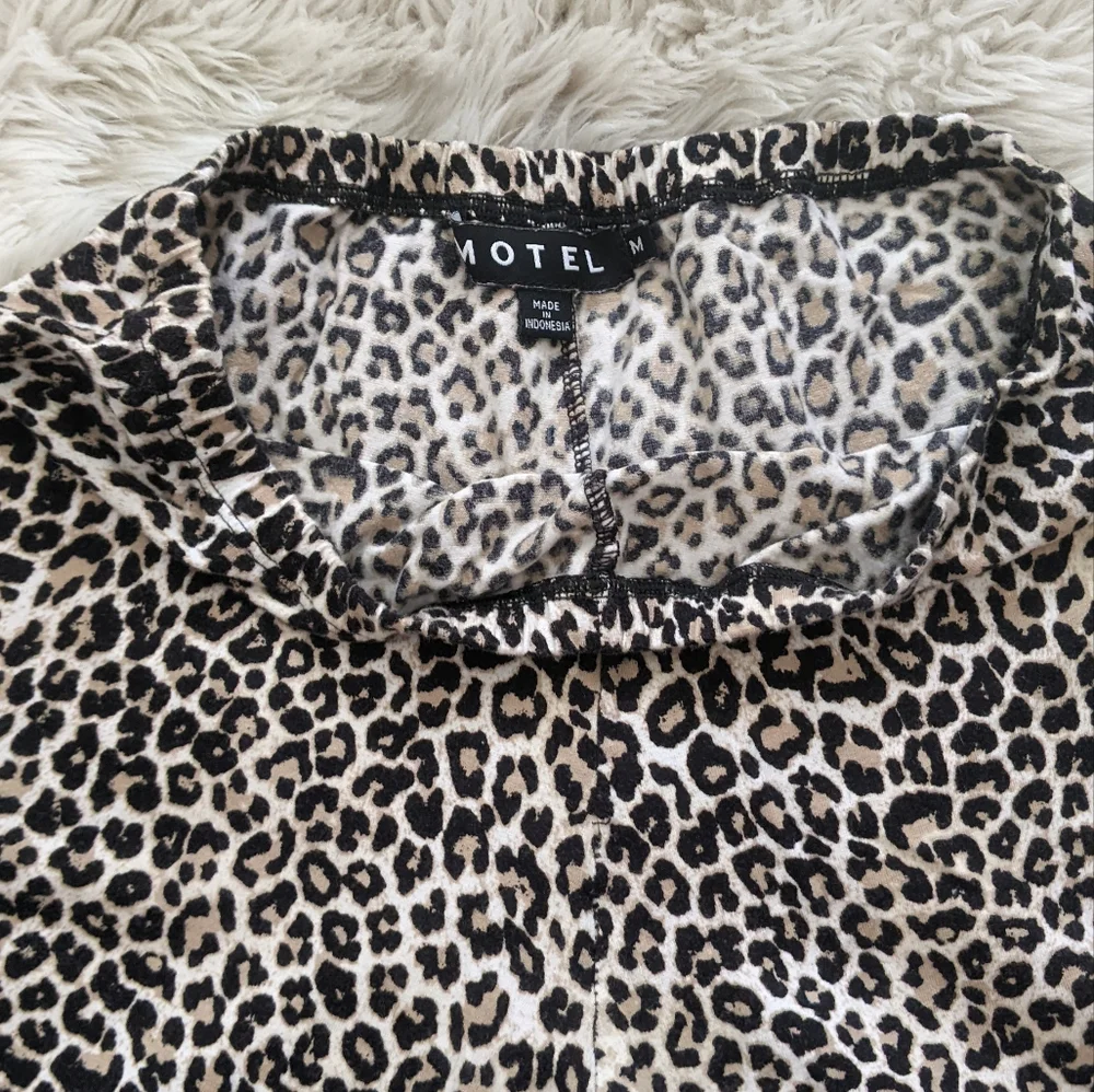 Leopard Print Bike Shorts